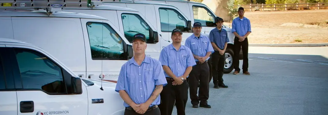 KIC Refrigeration crew ready for Mini Split Repair jobs across Lincoln Park